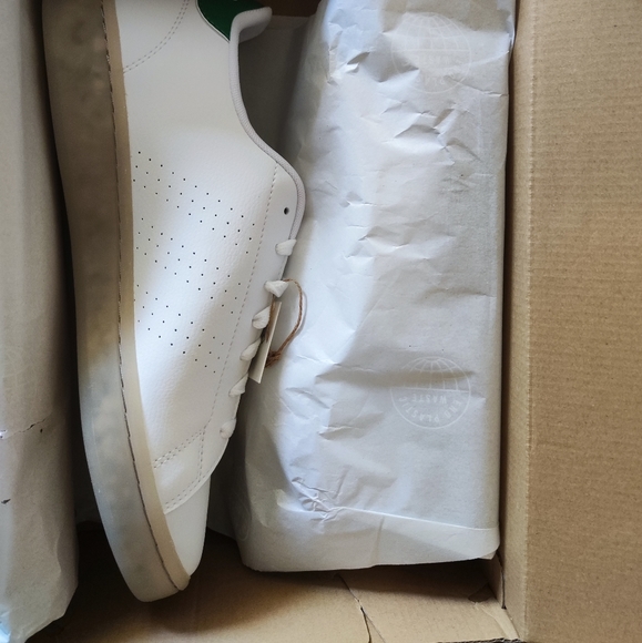 Adidas Stan Smith Advantage(Recycled Material sole) Green Size 10 - Picture 3 of 9